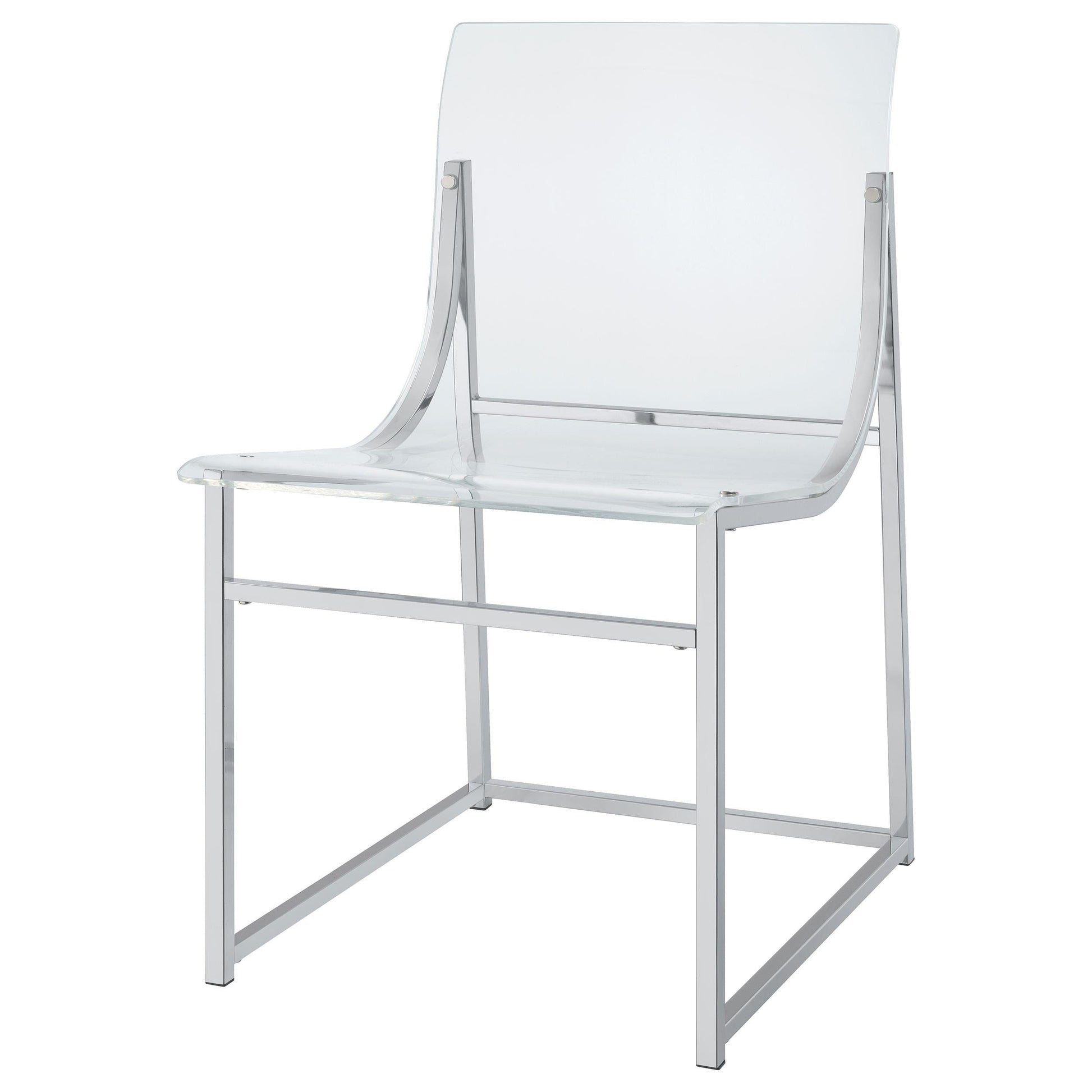 Adino Side Chair - Chrome