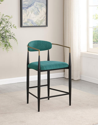 Adino Counter Stool in Chrome - Coaster Furniture