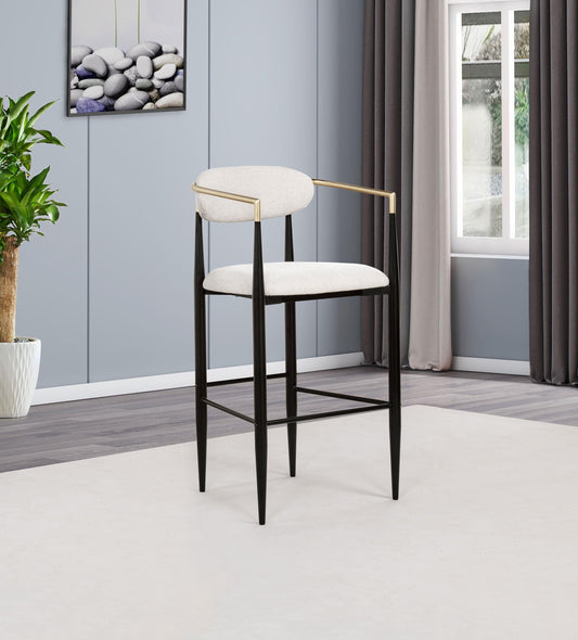 Adino Bar Chair in Chrome - Coaster Furniture