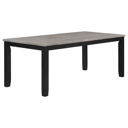 Elodie Dining Table in Grey - Coaster Furniture