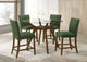 Paxton Counter Height Dining Set in Brown / Beige - Coaster Furniture