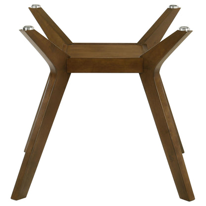 Paxton Dining Table Base in Brown / Black - Coaster Furniture