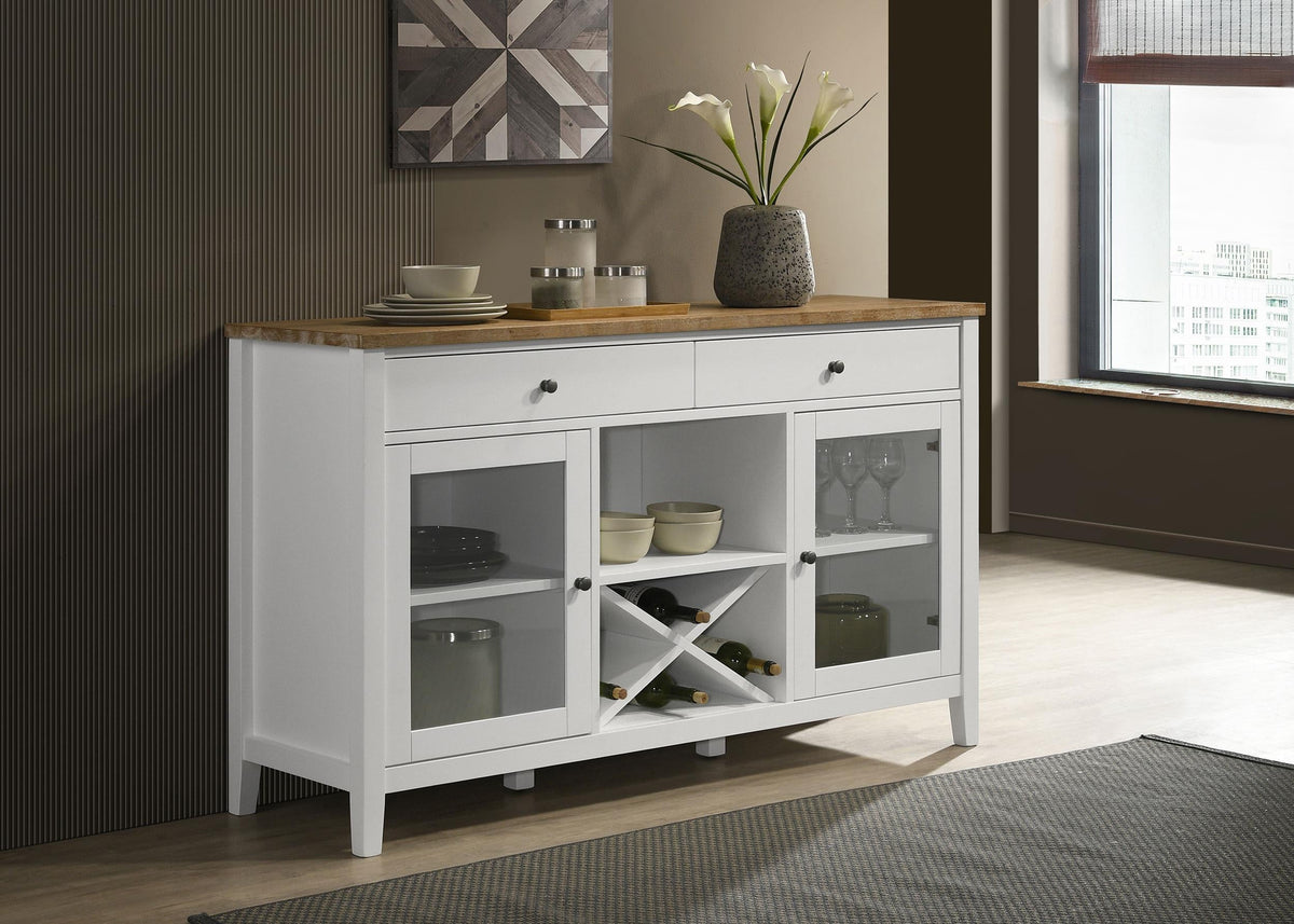 Hollis Sideboard in White - Coaster Furniture