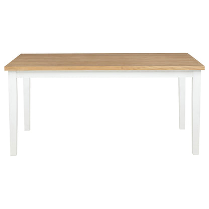 Andrews Dining Set in Light Ash - Coaster Furniture