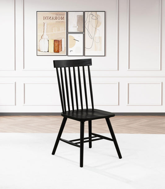 Andrews Side Chair in Light Ash - Coaster Furniture