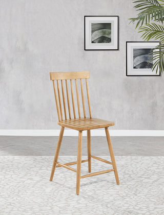 Andrews Counter Stool in Light Ash - Coaster Furniture