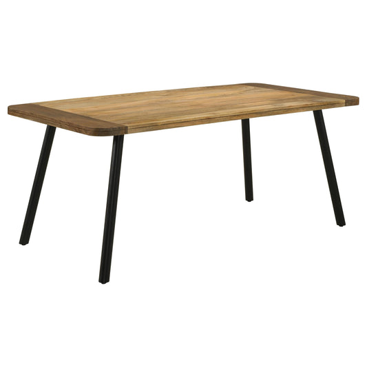 Maverick Dining Table in Natural Mango - Coaster Furniture