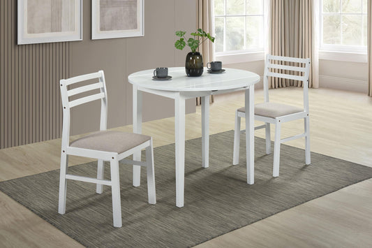 Bucknell Dining Set in Cappuccino - Coaster Furniture