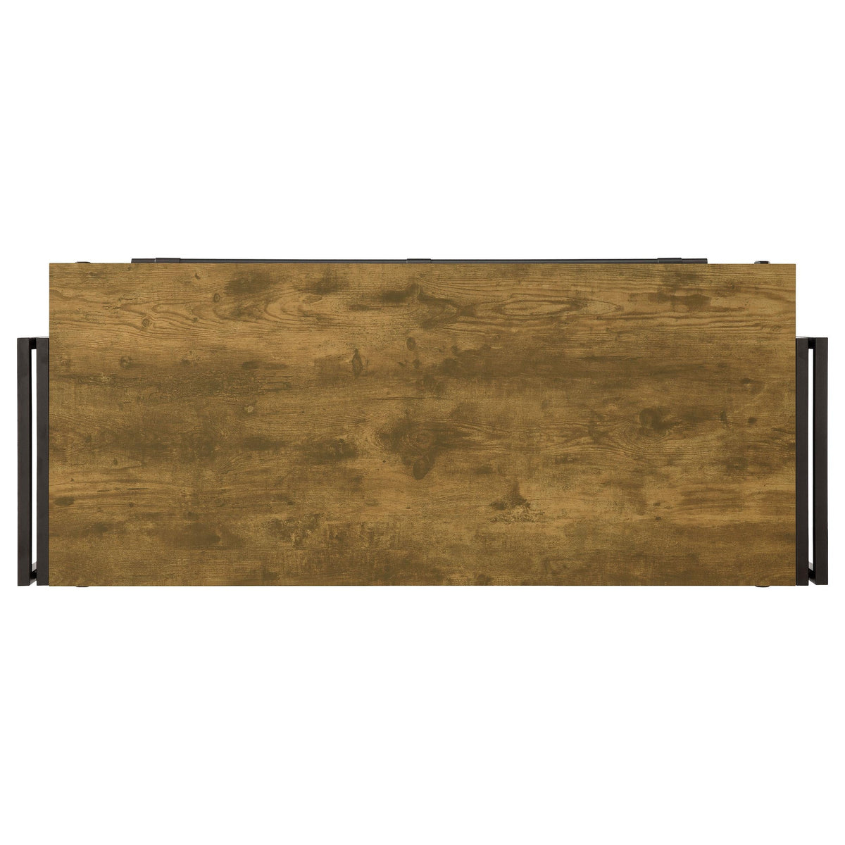 Renaldi Home Bar in Rustic Nutmeg - Coaster Furniture