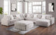3822-7A Taupe Modular 7pc Secional Living Room Set