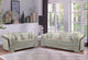 Lauren 035 Silver Living Room Set