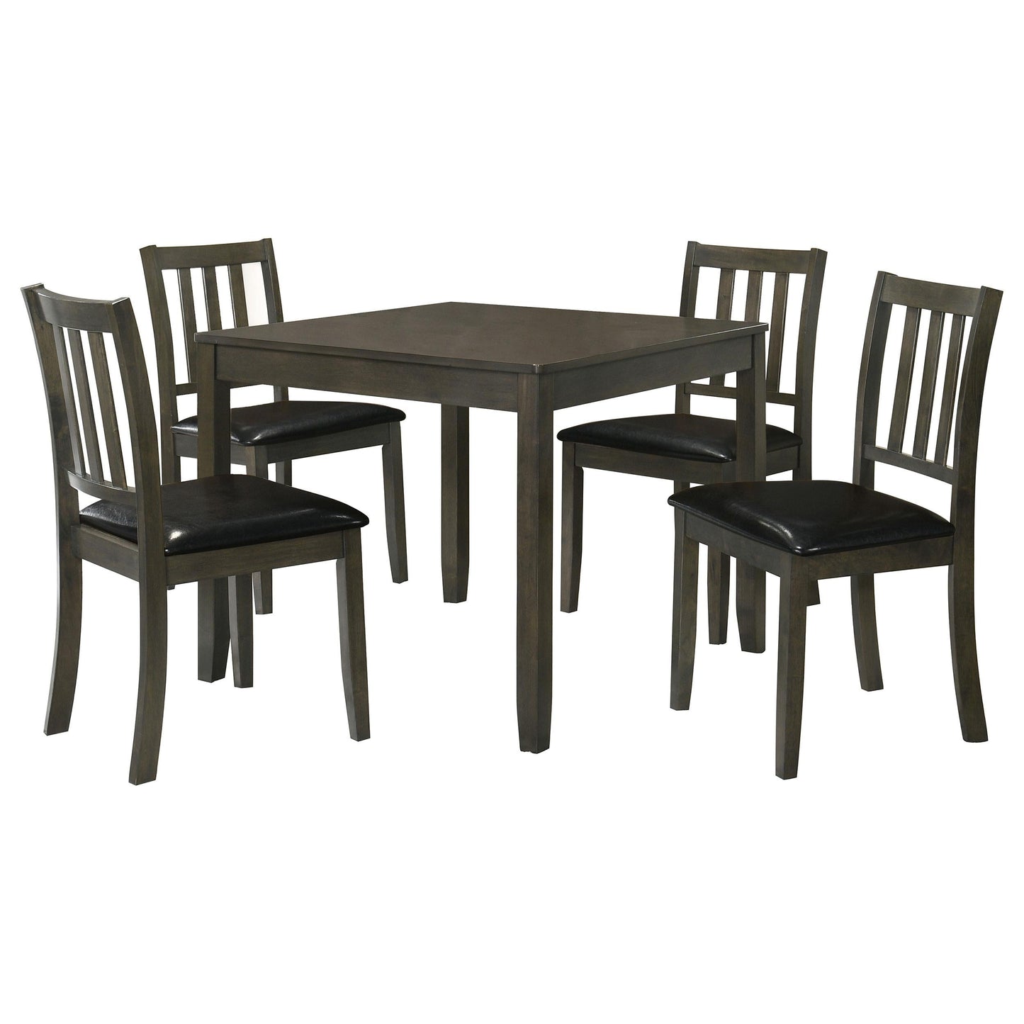Parkwood 5-Piece Dining Set - Charcoal