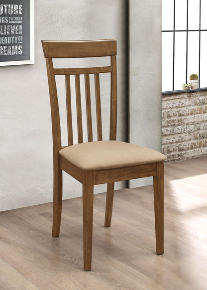 Robles 5-Piece Dining Set in Chestnut - Coaster Furniture