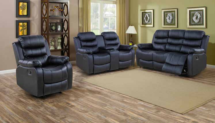 9420 Black Living Room Set