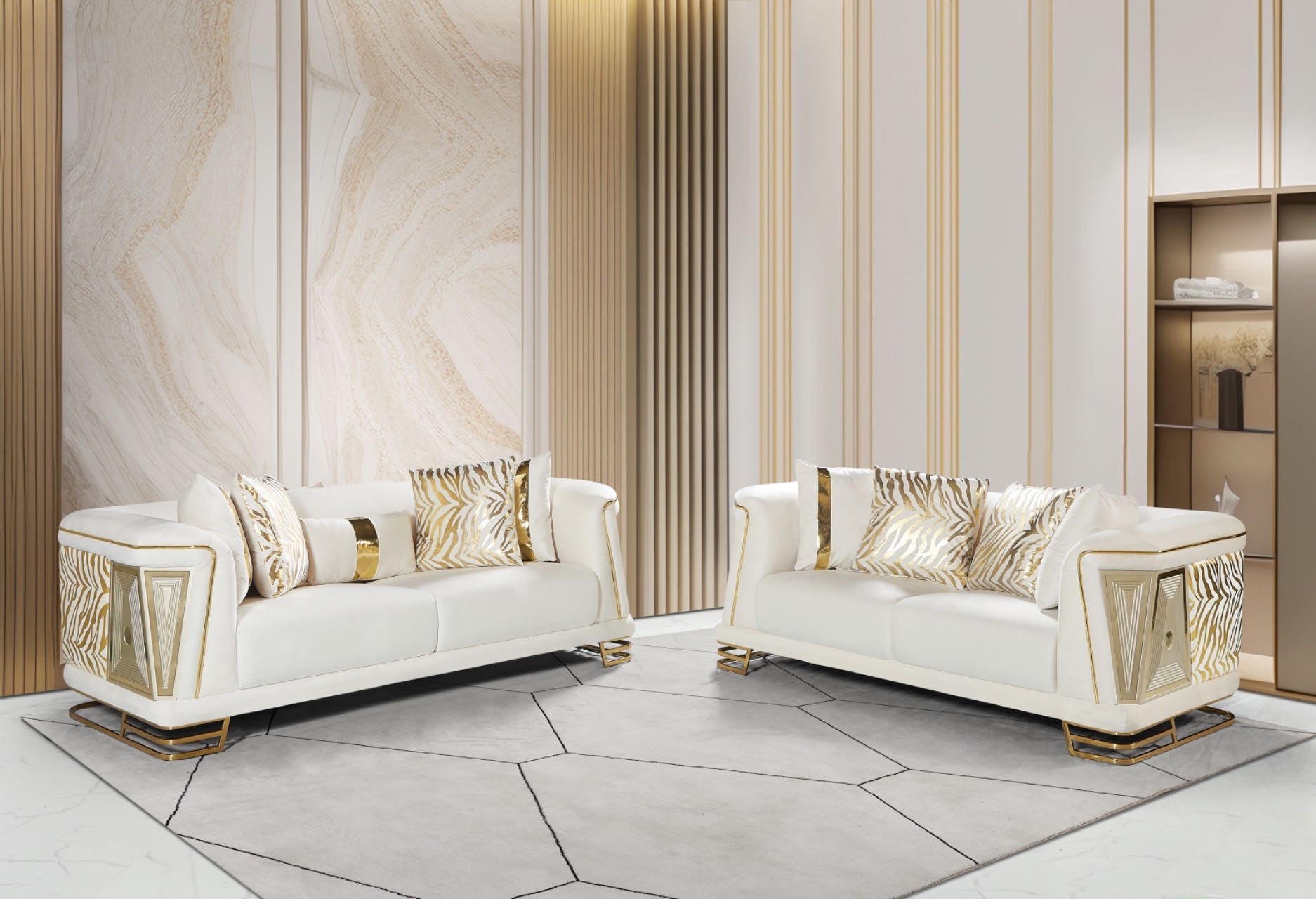Tiger Living Room Set