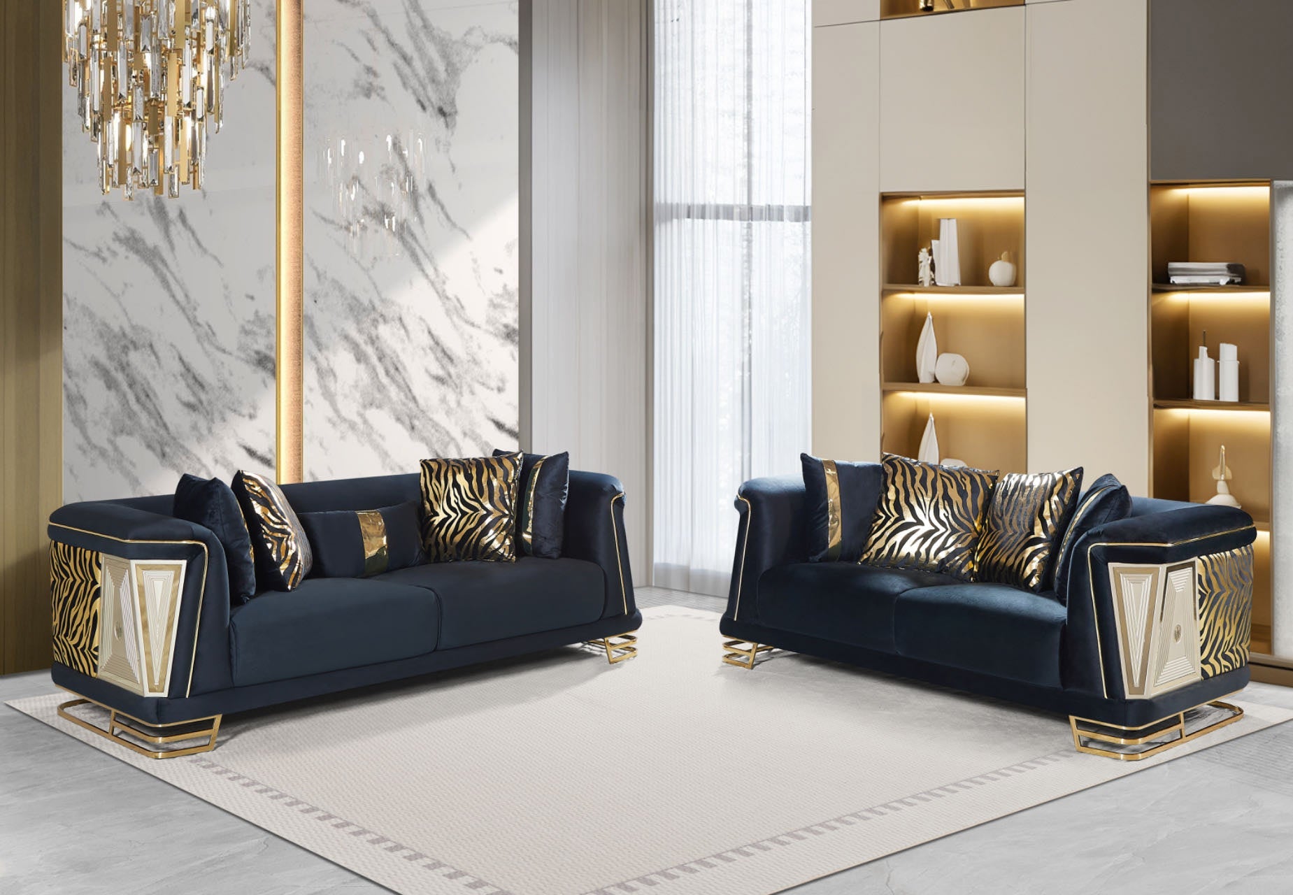 Tiger Living Room Set