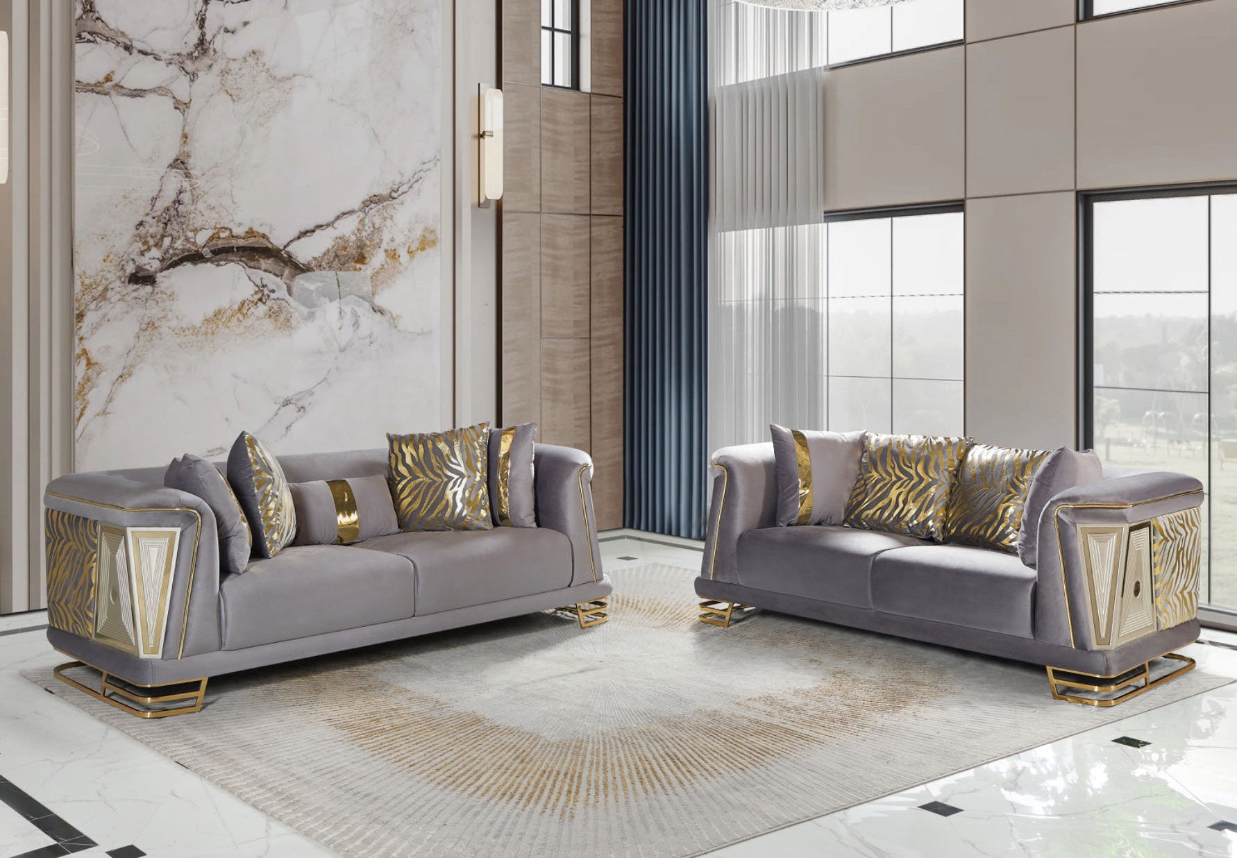 Tiger Living Room Set