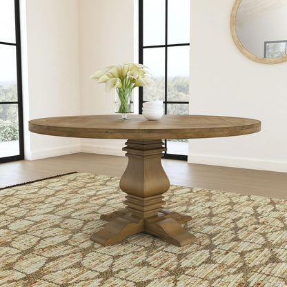 Florence Dining Table - Rustic Honey