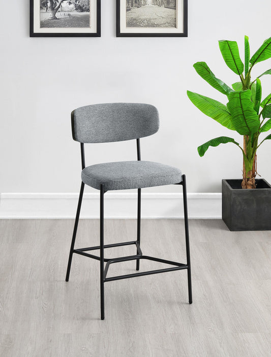 Elison Counter Chair in Grey - Coaster Furniture