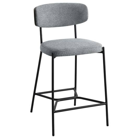 Elison Counter Chair in Grey - Coaster Furniture