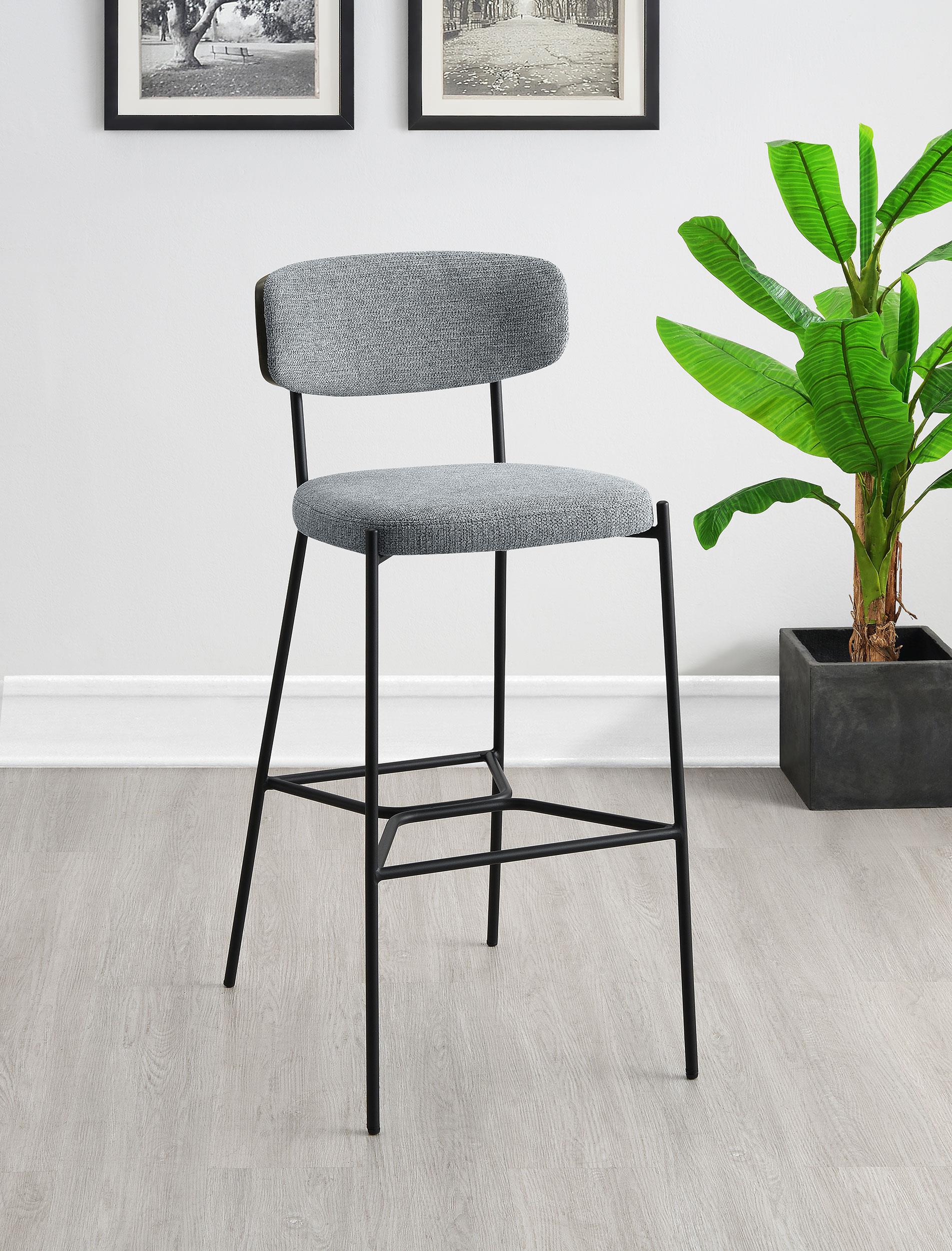 Elison Bar Chair - Grey