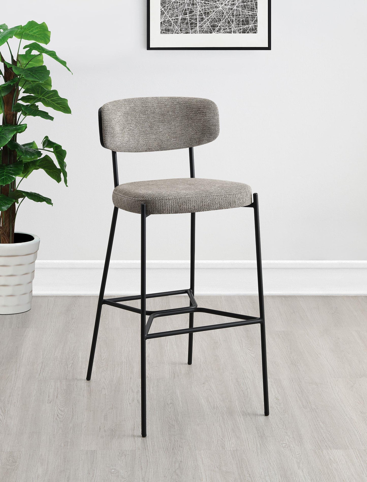 Elison Bar Chair - Light Brown
