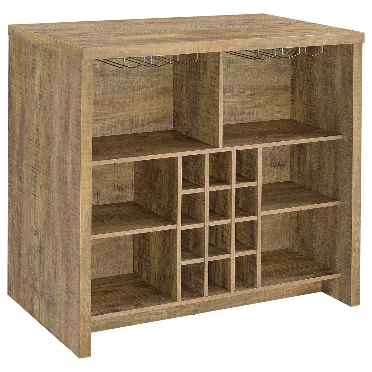 Topanga Home Bar in Black - Coaster Furniture