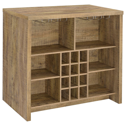 Topanga Home Bar in Black - Coaster Furniture