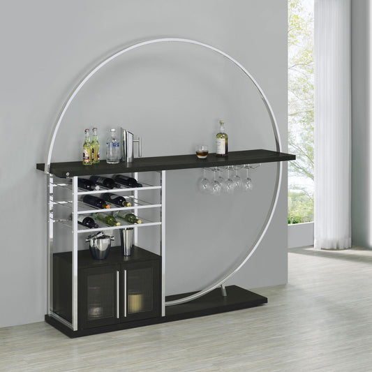Risley Wine Cabinet in White - Coaster Furniture