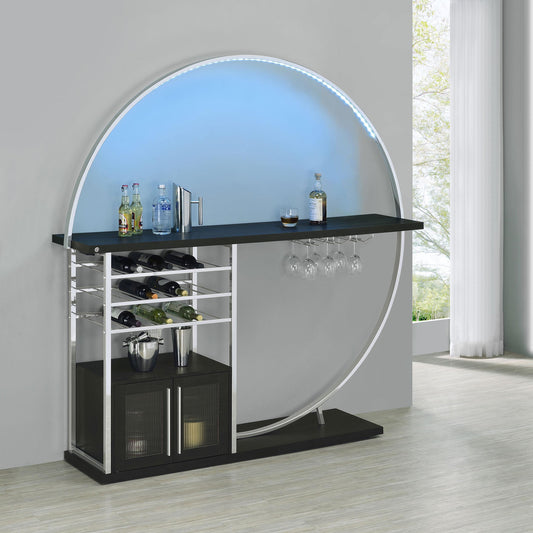 Risley Wine Cabinet in White - Coaster Furniture