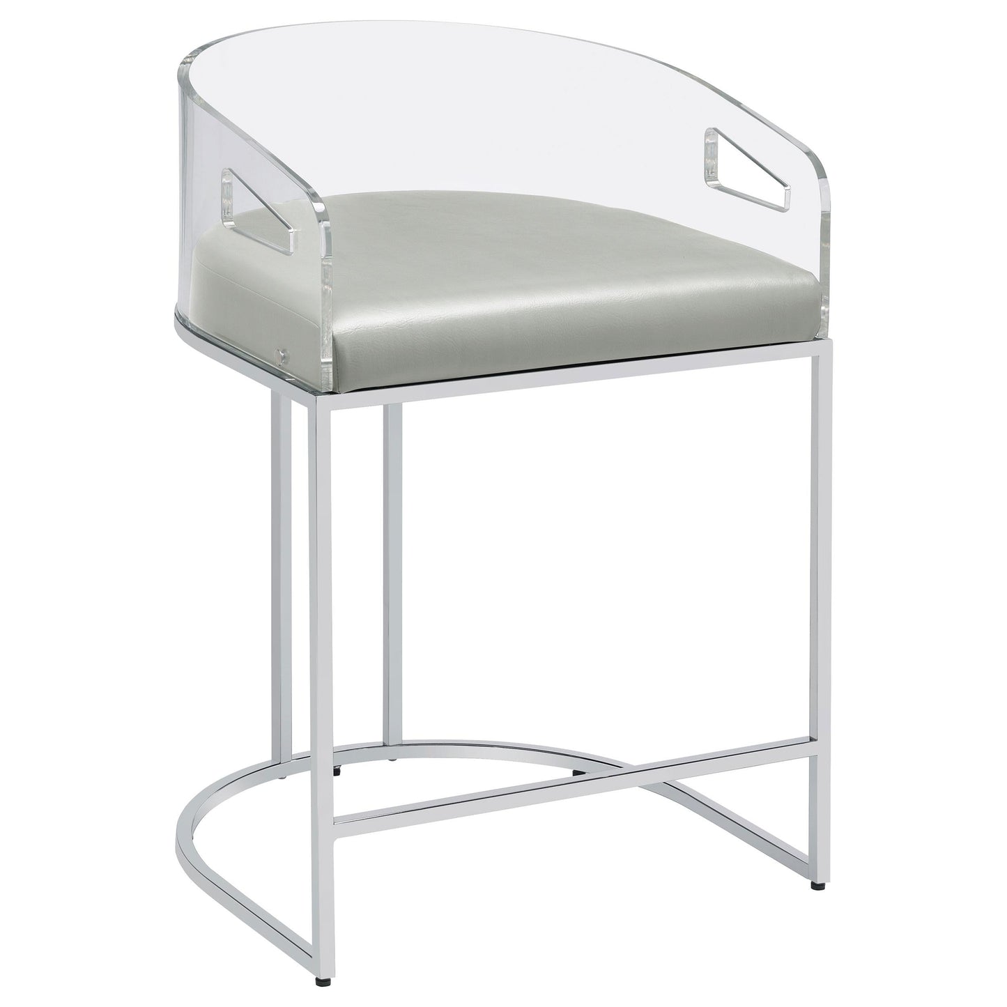 Thermosolis Counter Stool in Grey - Coaster Furniture