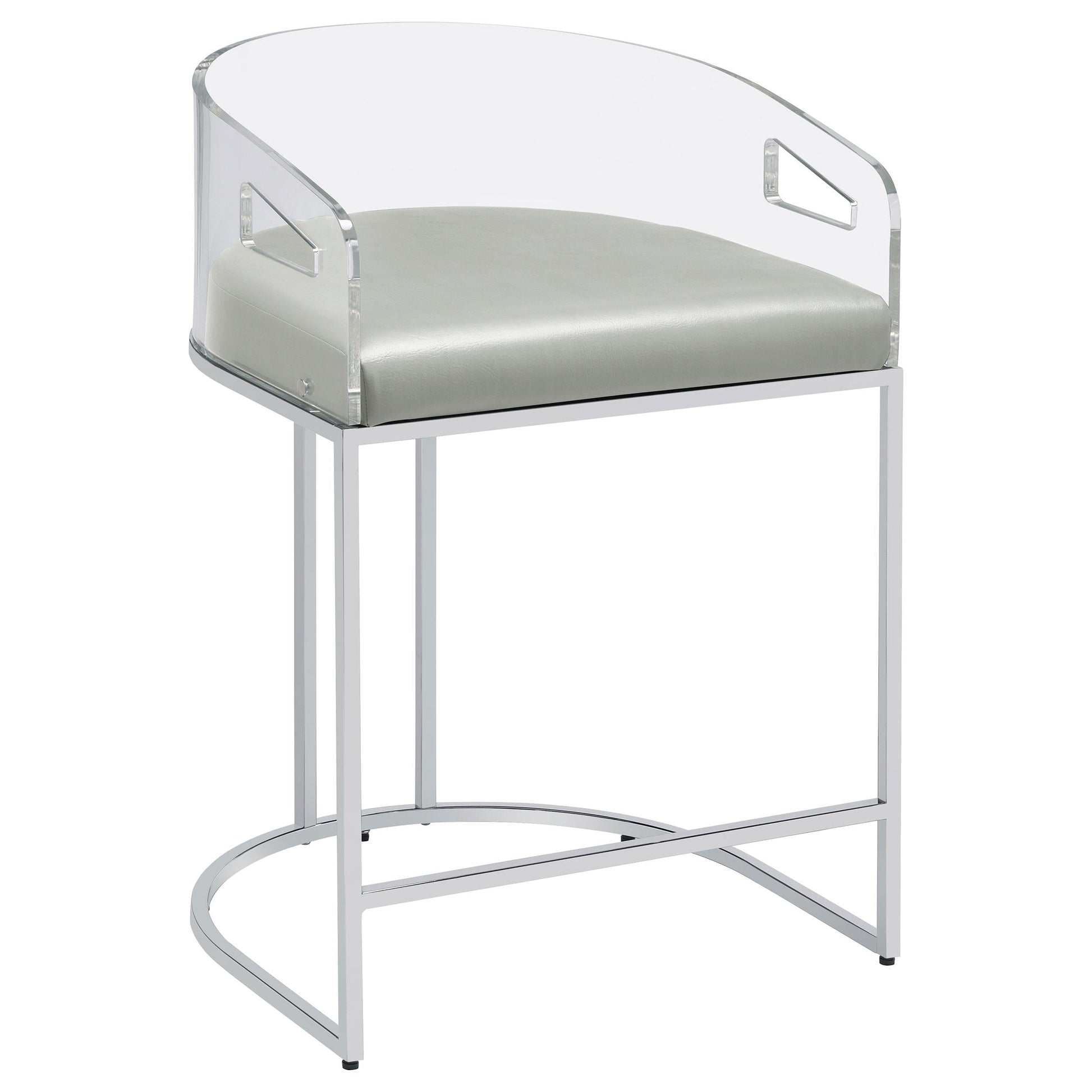 Thermosolis Counter Stool in Grey - Coaster Furniture