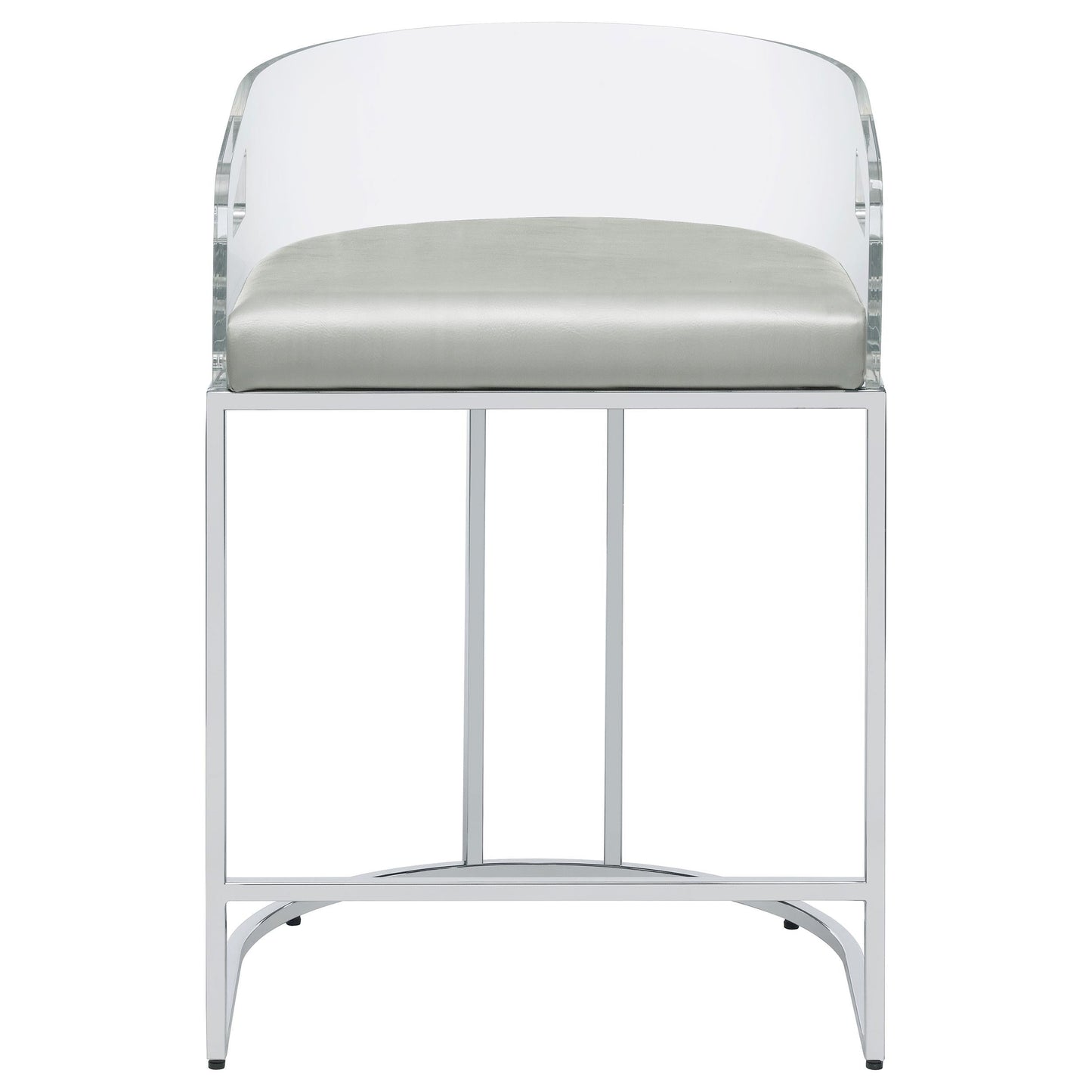 Thermosolis Counter Stool in Grey - Coaster Furniture