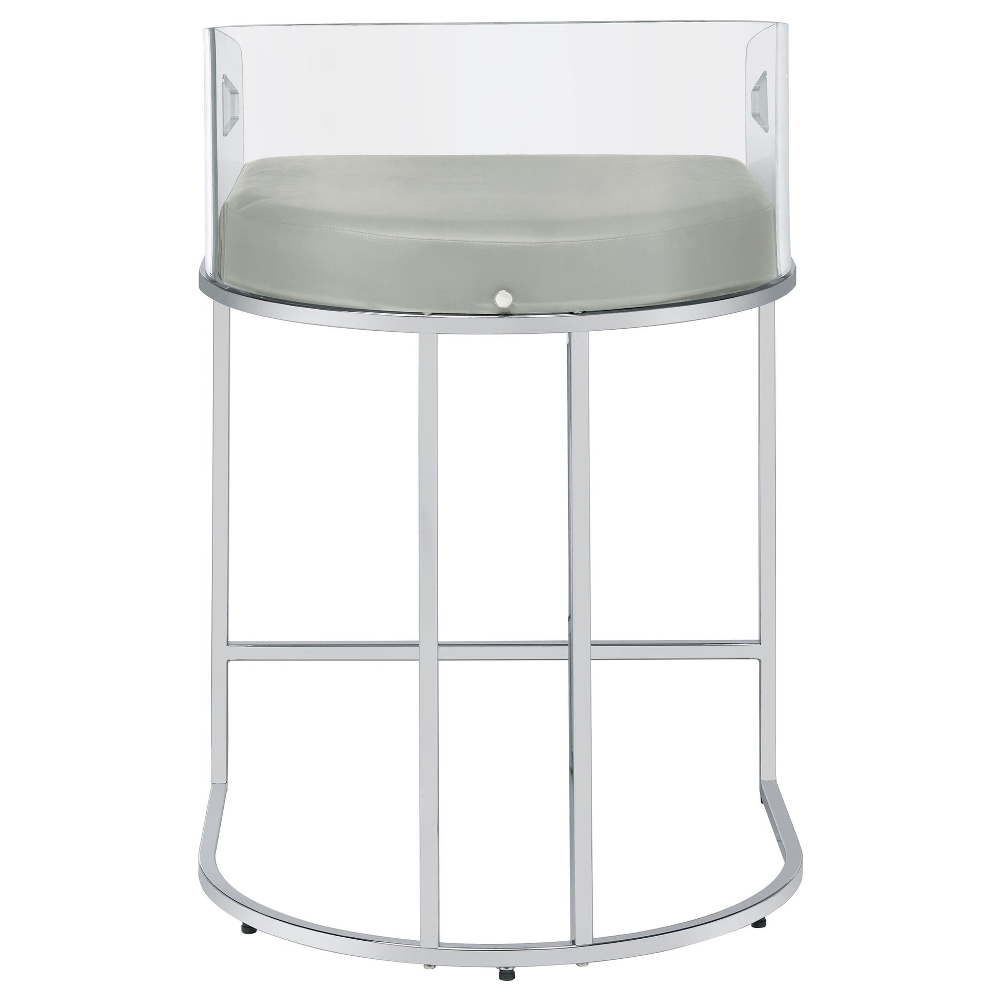 Thermosolis Counter Stool in Grey - Coaster Furniture