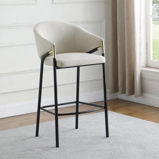 Chadwick Bar Chair in Beige - Coaster Furniture
