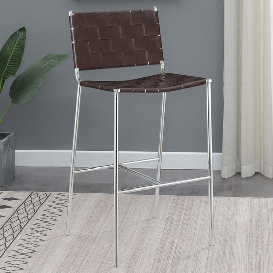Adelaide Bar Chair in Brown - Coaster Furniture