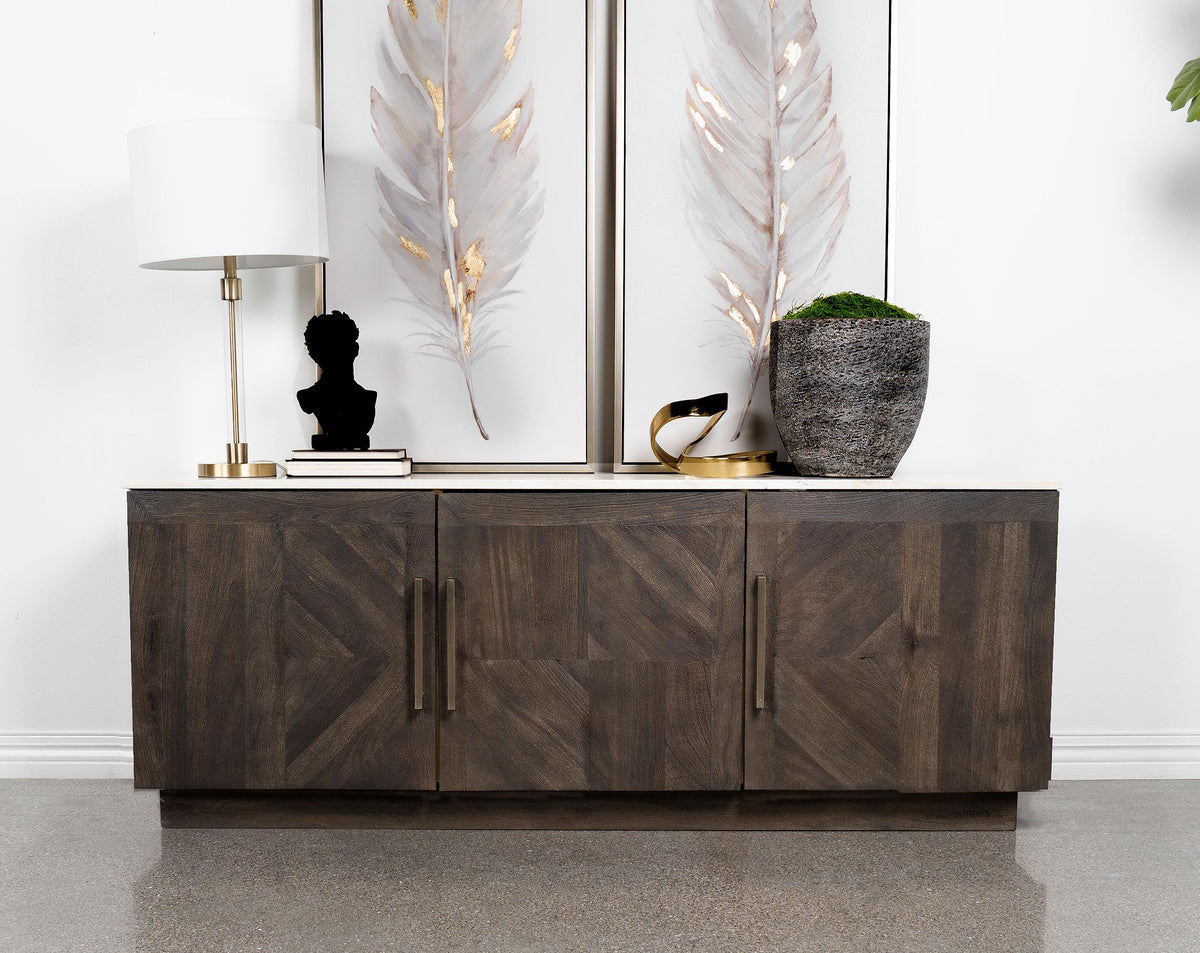 Dennis Sideboard in White - Coaster Furniture