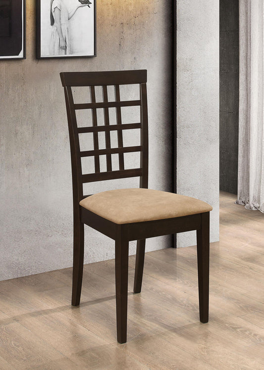 Kelso Side Chair in Cappuccino - Coaster Furniture