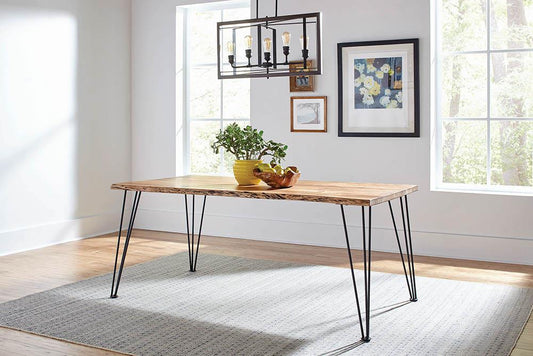 Sherman Dining Table in Natural Acacia