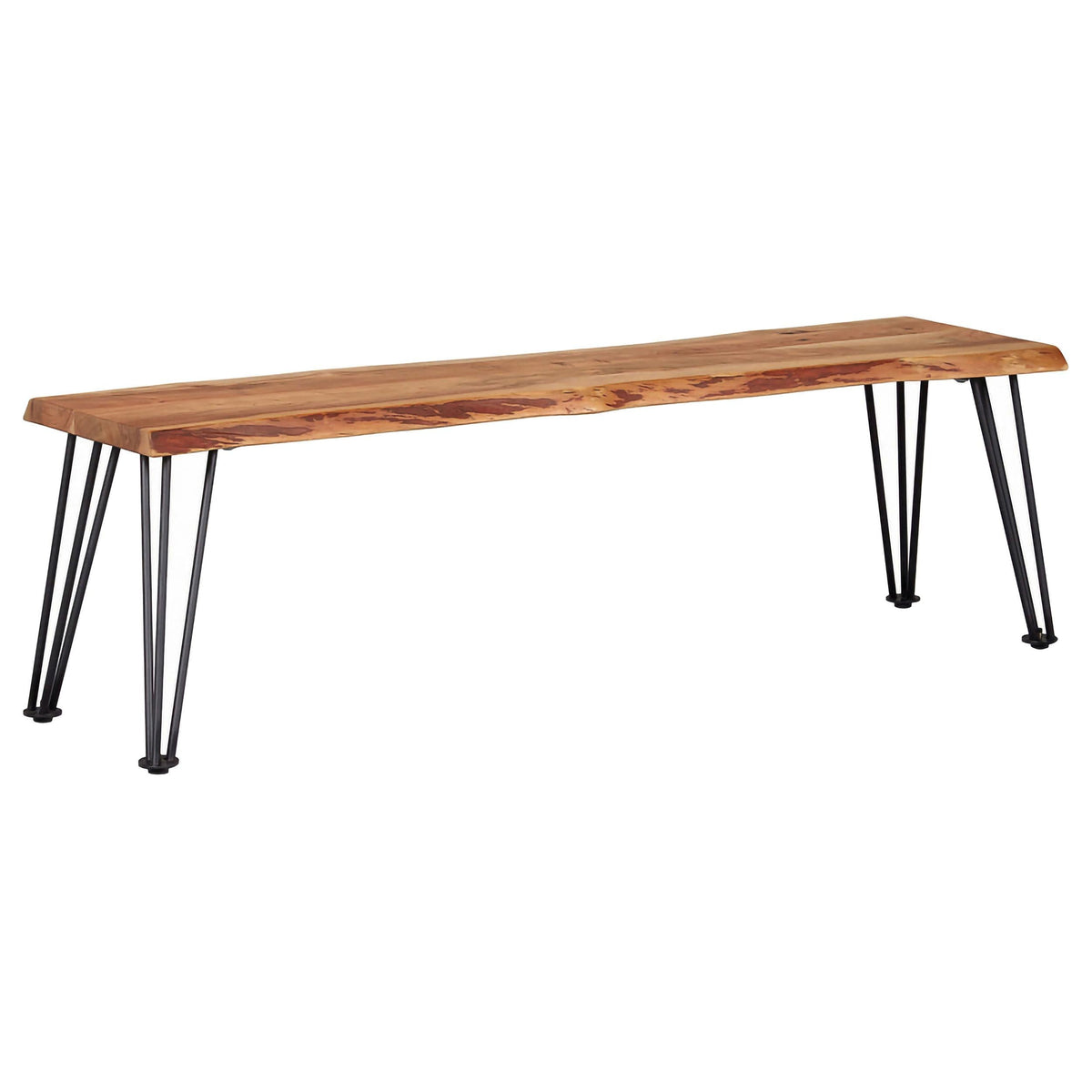 Sherman Dining Bench in Natural Acacia - Coaster Furniture