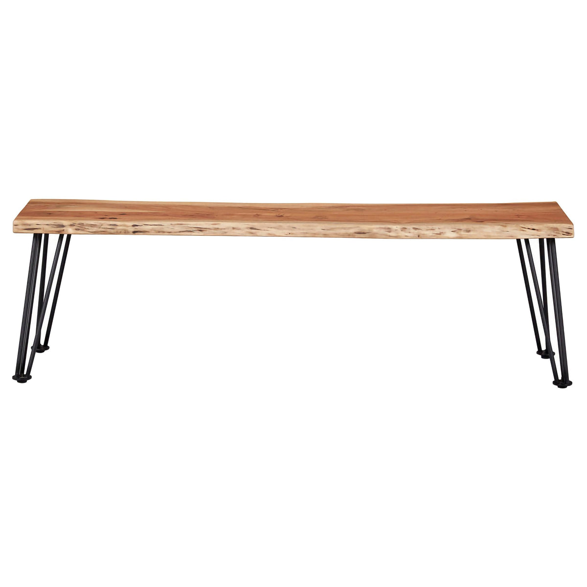 Sherman Dining Bench in Natural Acacia - Coaster Furniture