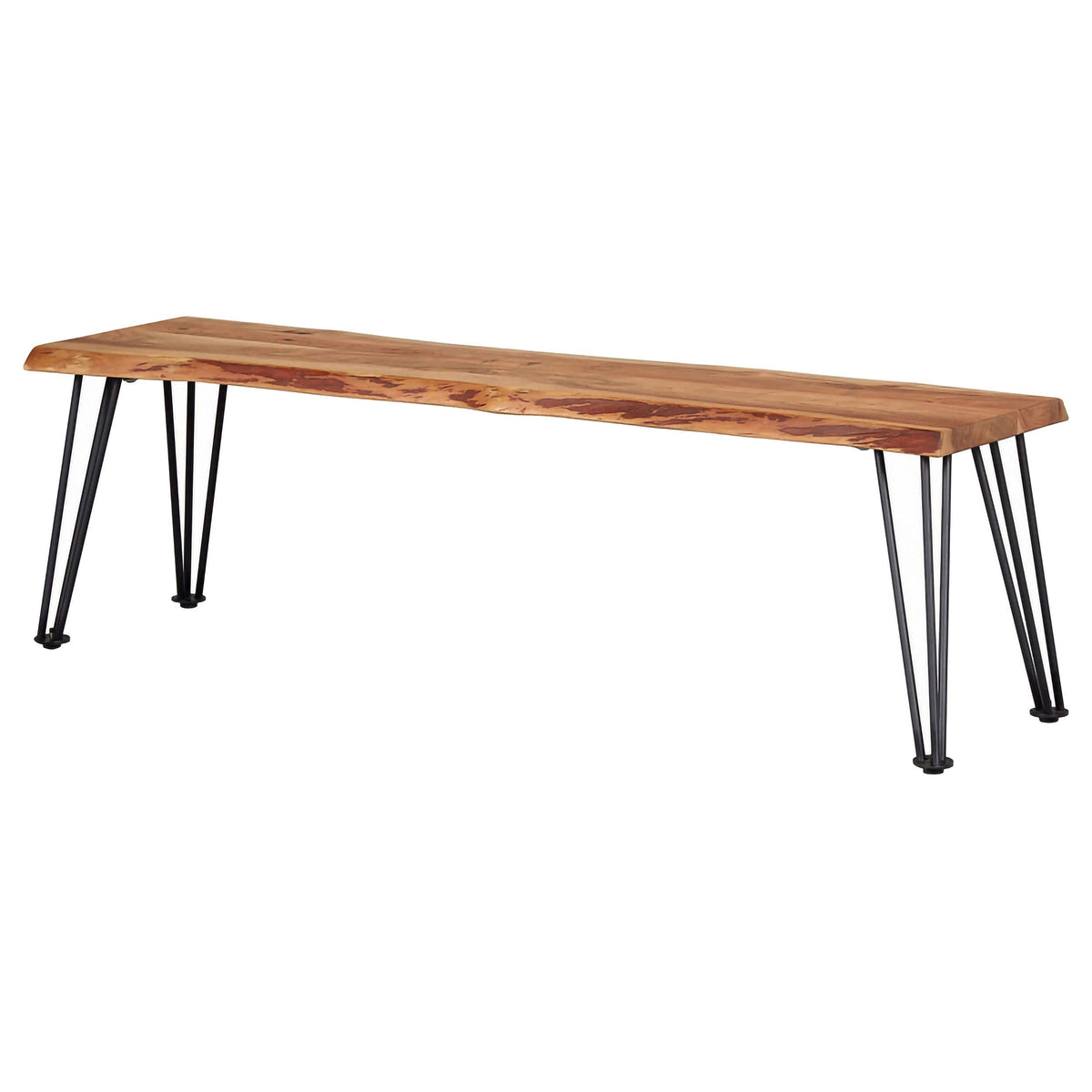 Sherman Dining Bench in Natural Acacia - Coaster Furniture