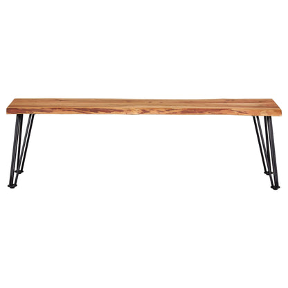 Sherman Dining Bench in Natural Acacia - Coaster Furniture