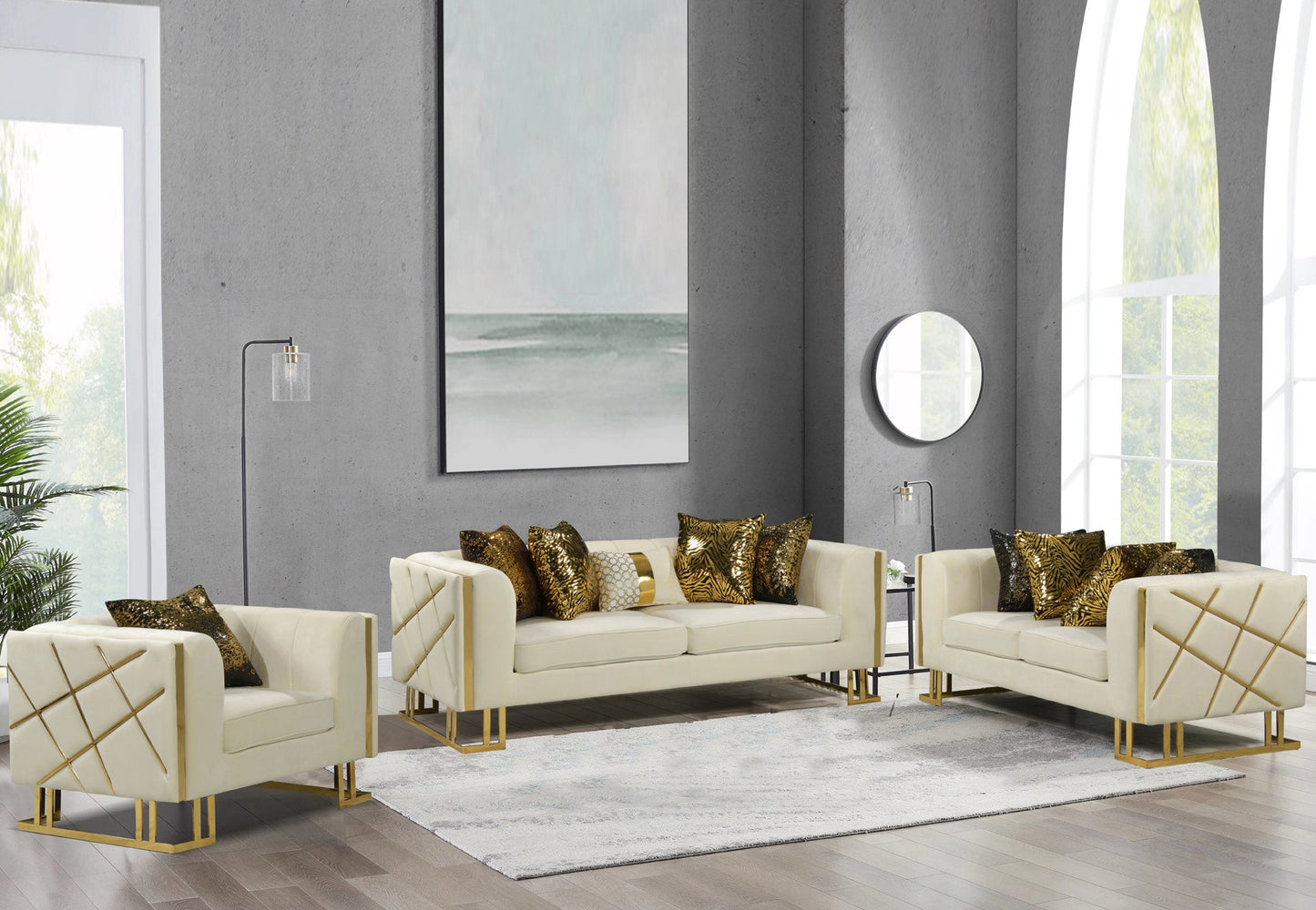Queen Living Room Set