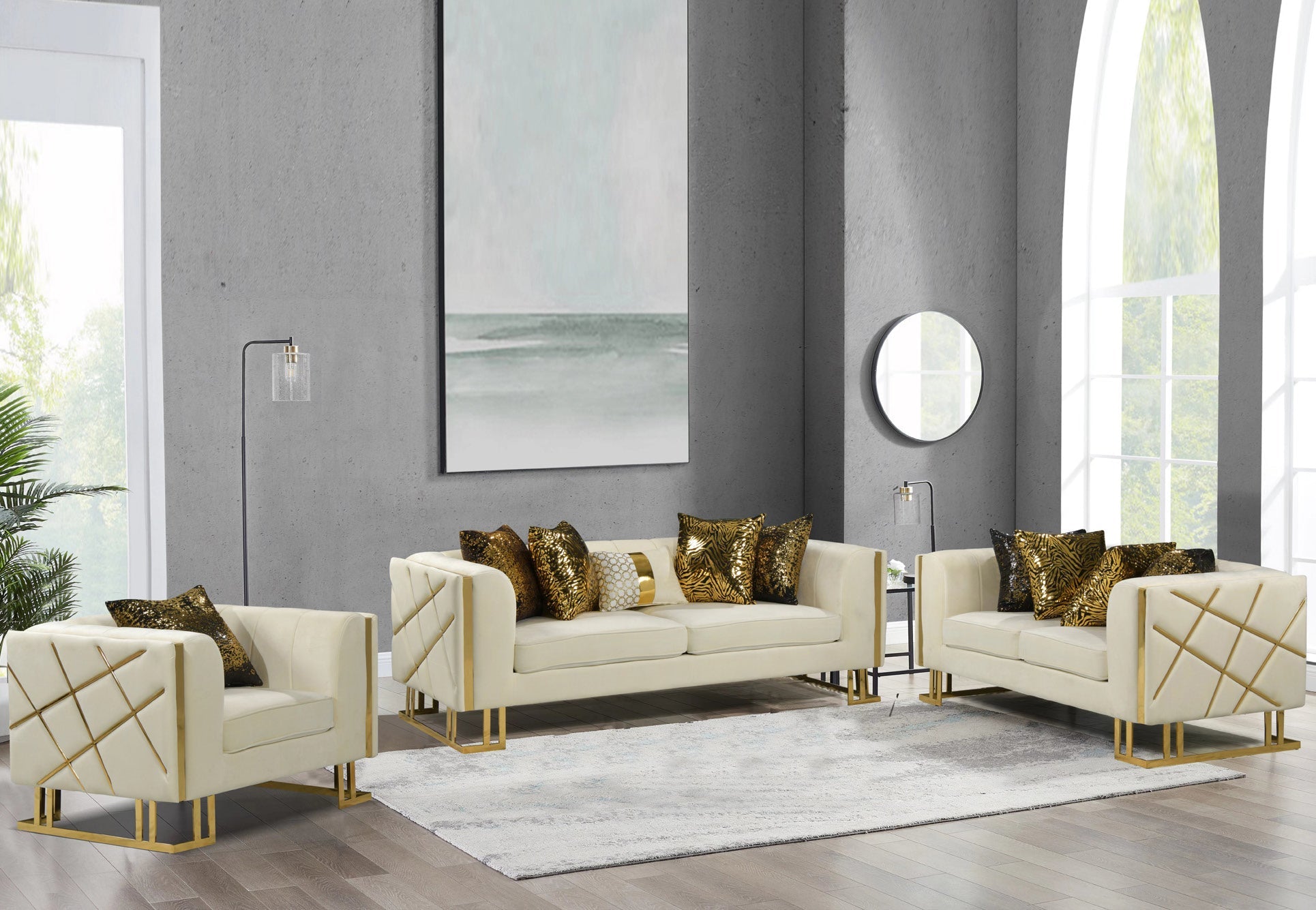 Queen Living Room Set