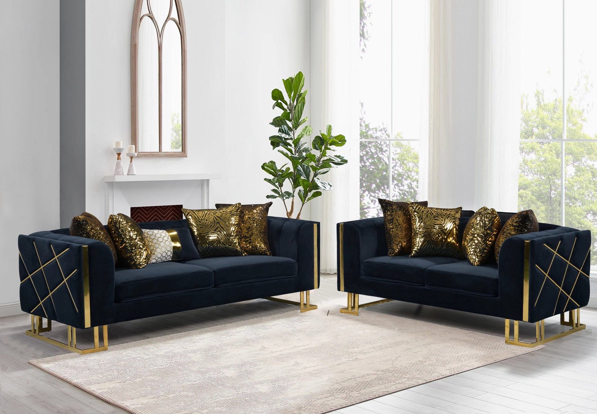 Queen Living Room Set