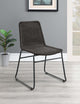 Dacy Side Chair in Brown - Coaster Furniture