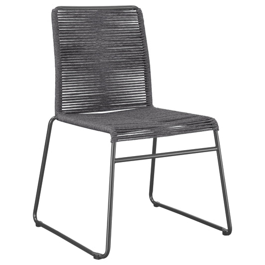 Kella Side Chair in White Marble - Coaster Furniture