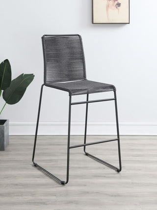 Kella Bar Stool in White Marble - Coaster Furniture