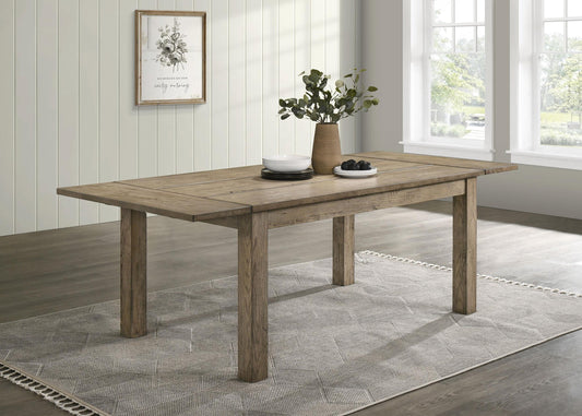 Cardova Dining Table in Vineyard Oak - Coaster Furniture